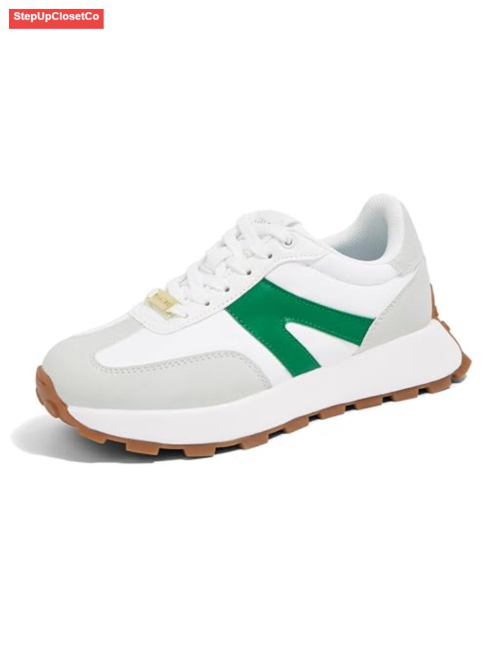 Womens Platform Retro Fashion Sneakers Tennis Walking Shoes